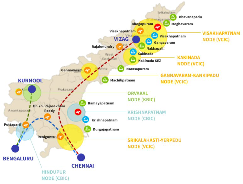 Tirupathi EMC Cluster Map